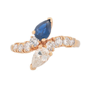 Gemstone 14K 0.78ct CTW Pear Natural Diamonds