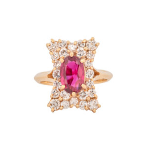 Gemstone 18K 2.43ct CTW Oval Rubys