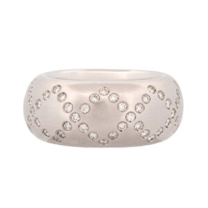 Luca Carati 18K White Gold 0.45 cttw. Diamond Ring