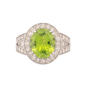 Gemstone 14K 6.12 CTW Oval Peridots