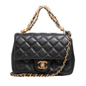 Black Chanel Quilted Chain Crossbody