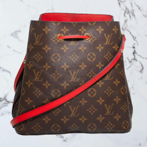 Louis Vuitton NeoNoe MM Monogram Canvas Coquelicot (Red)