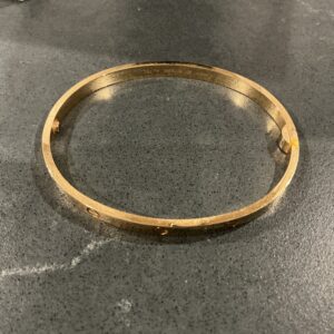 18K Cartier Love bracelet