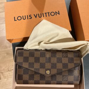 LV Foldover Checkered Wallet