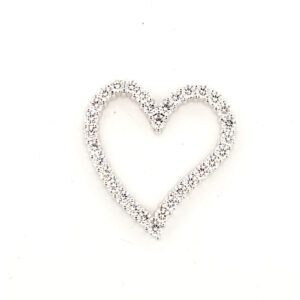 Women's 18k 1.50ct Diamond Heart Pendant