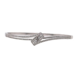 Women's 14k 1.65ct Diamond Cuff Bracelet