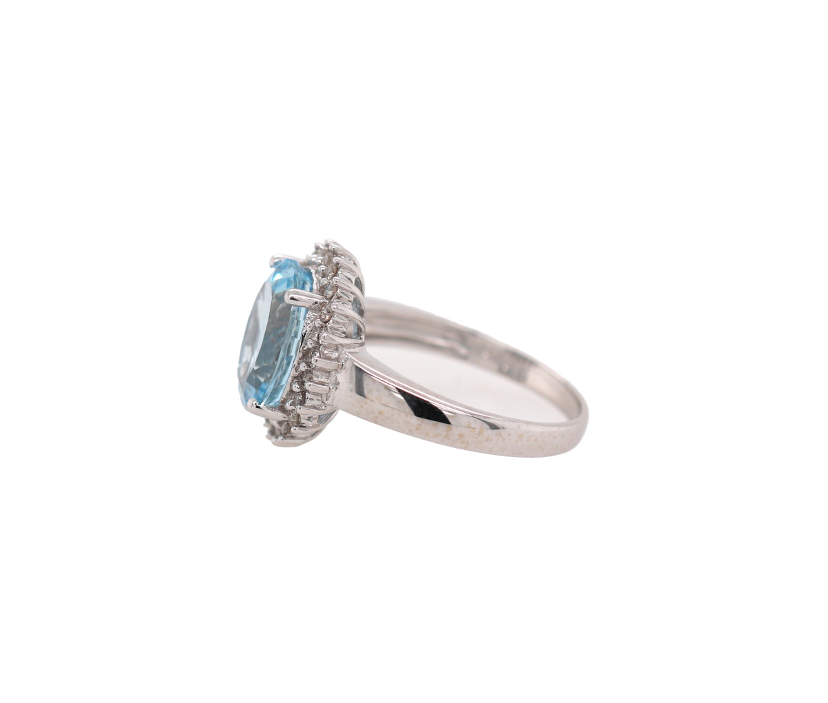 Gemstone 14K 3.40 CTW Oval Aquamarines - Image 2