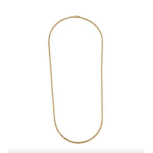 Tiffany & Co 14K Braided Necklace 13.3dwt