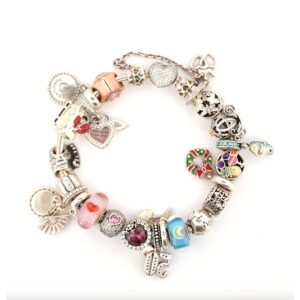 Pandora Sterling Silver Charm Bracelet