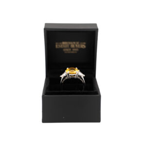 Gemstone Platinum 9.11 CTW Oval Sapphires