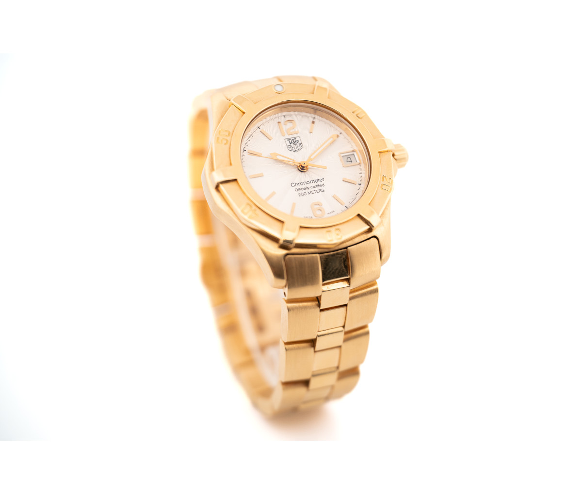 Tag Heuer 18K Yellow Gold Chronometer 2000 Exclusive 39mm - Image 2