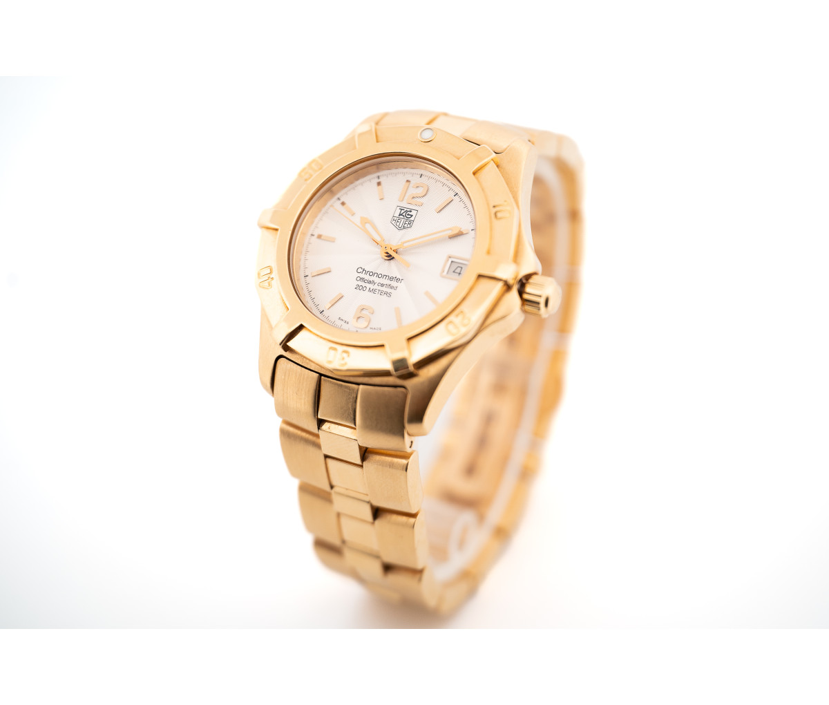 Tag Heuer 18K Yellow Gold Chronometer 2000 Exclusive 39mm - Image 3