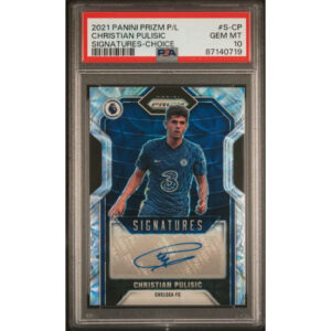 2021 Panini Prizm P/L Signatures- Choice Christian Pulisic PSA 10