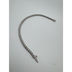 14K White Gold 1.85 Ct Diamond Bracelet