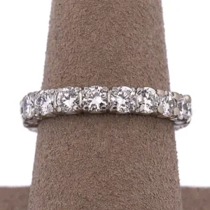 Platinum 2.69 CTW Diamond Eternity Band