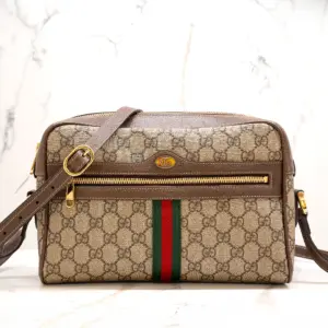 Gucci GG Web Small Ophidia Shoulder Bag