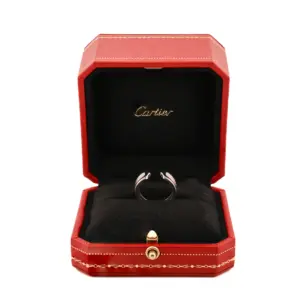 18K White Gold Cartier C De Cartier Ring