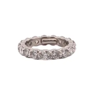 18kt White Gold Diamond Eternity Band