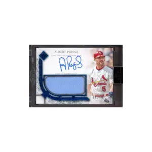 2024 Topps Transcendent Blue Variation Albert Pujols Game Used Patch Auto /10