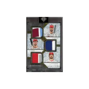 2024 Topps Transcendent Bryce Harper/Trea Turner/K. Schwarber Triple Patch /5