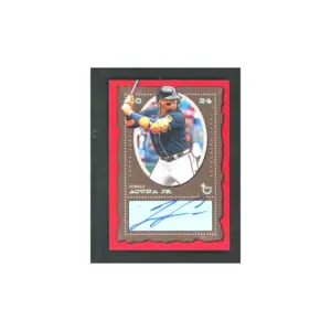2024 Topps Brooklyn Certified Autograph Red Ronald Acuna Jr Braves Auto /5