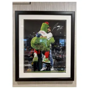 Jason Kelce Autographed Photo PSA