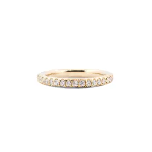 Shy Creations 14K Yellow Gold 0.75 cttw. Diamond Eternity Band