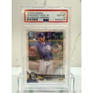 2018 Bowman Chrome Fernando Tatis Jr. Prospects Chrome #114 PSA 10