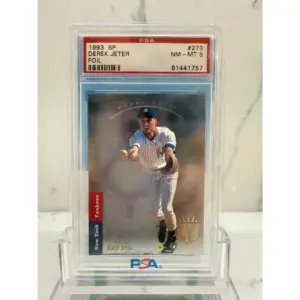 1993 SP Derek Jeter Foil PSA 8