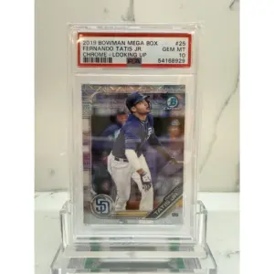 2019 Bowman Chrome Mega Box Fernando Tatis Jr. "Looking Up" PSA 10