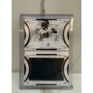 2023 Panini National Treasures Rookie Jumbo Signatures Booklet Jalen Carter /99