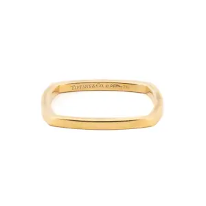 18K Yellow Gold Tiffany Band