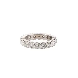 14K Diamond Eternity Ring 2.58cttw.