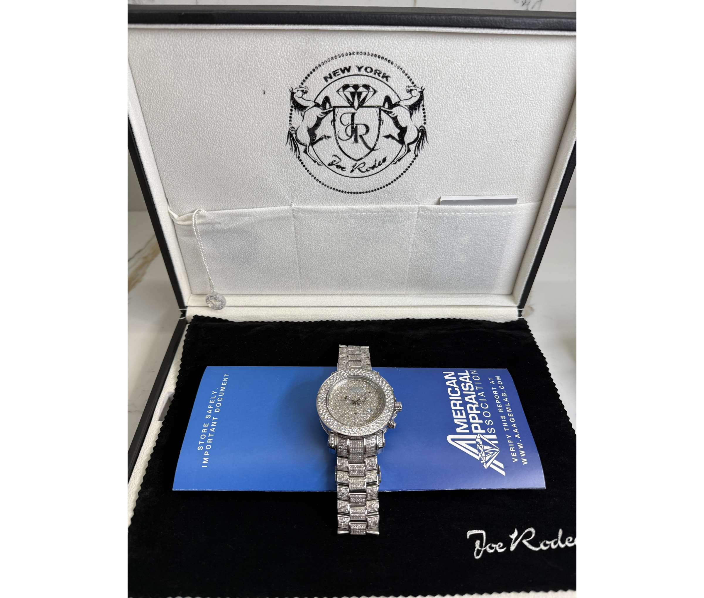Joe Rodeo Junior 25.5cttw. Diamond Watch