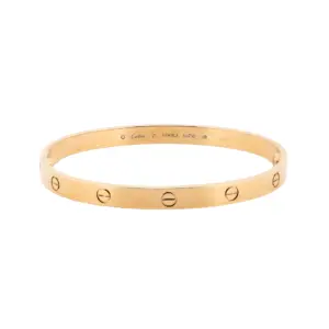Cartier Love Bracelet 18K Yellow Gold Size 21