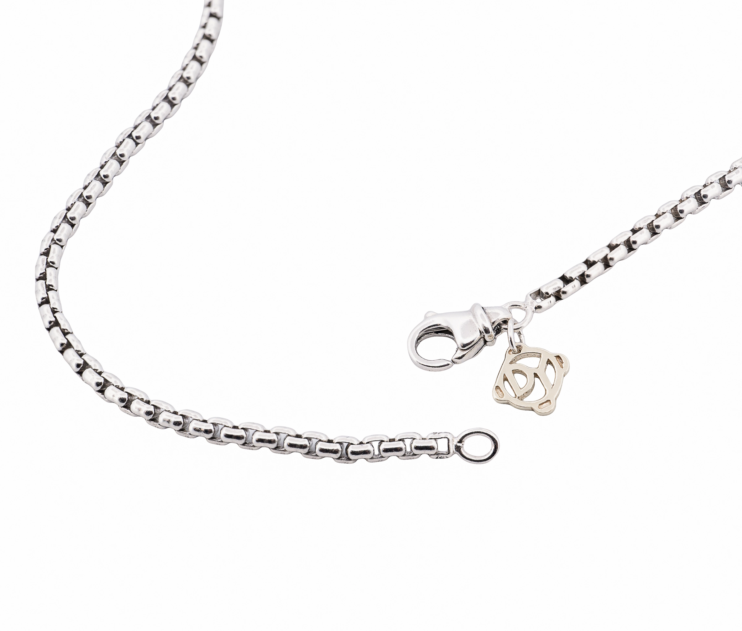 David Yurman Albion Sterling Silver and 14K Yellow Gold Citrine Necklace 7mm - Image 5