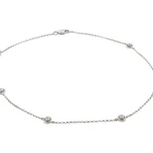 14K White Gold 1.27cttw. Diamond Bracelet