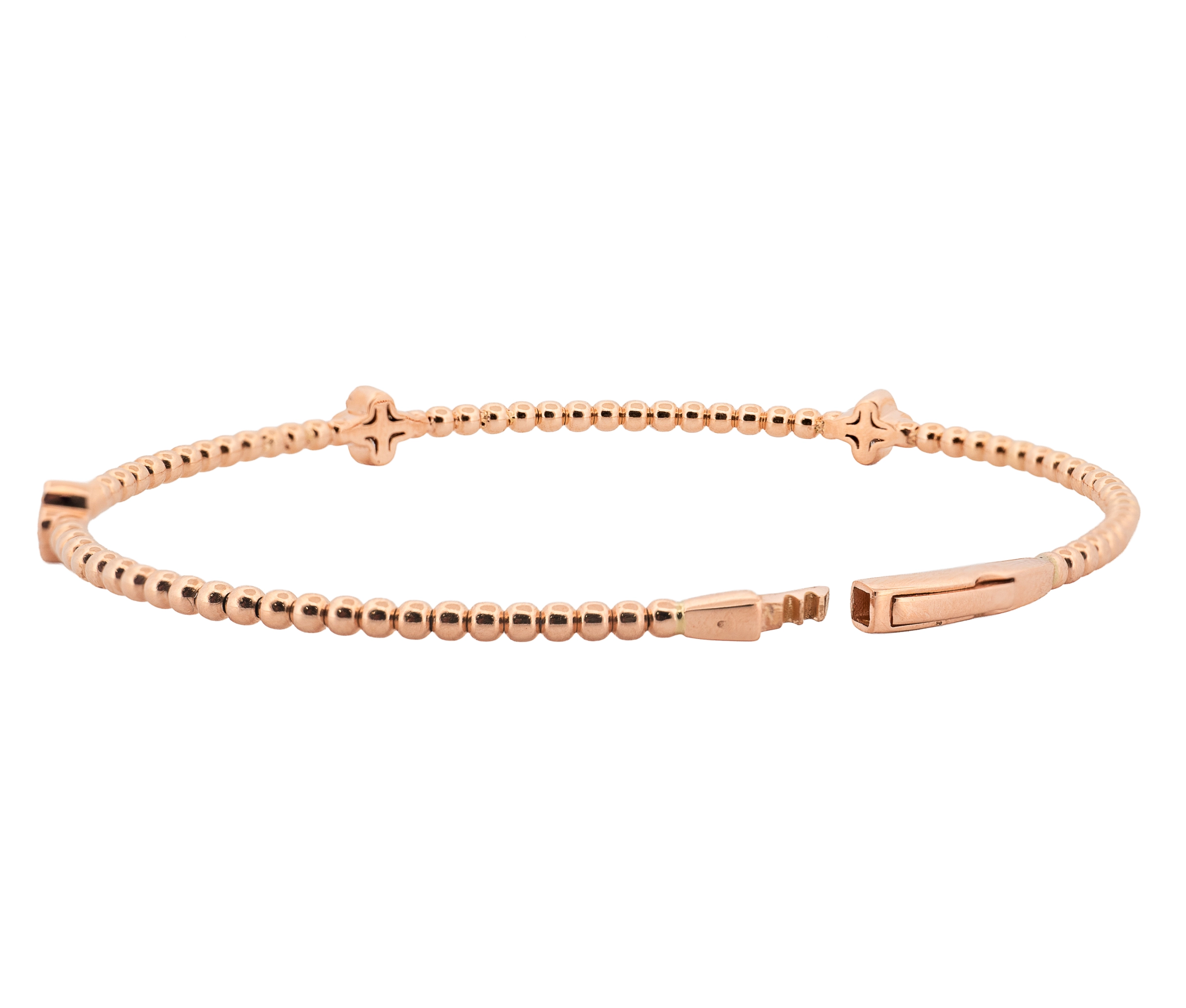 14K Diamond Gold Bracelets - Image 4