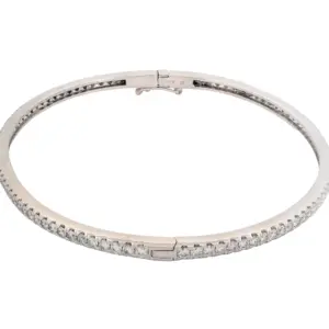 18K White Gold Diamond Bracelet