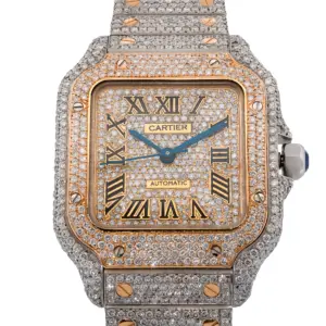 Cartier Santos Diamond 35mm