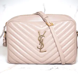 YSL Calfskin Matelasse Monogram Lou Camera Bag