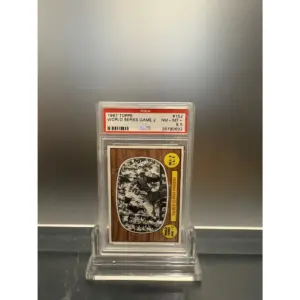 1967 Topps World Series Game two Palmer Blanks