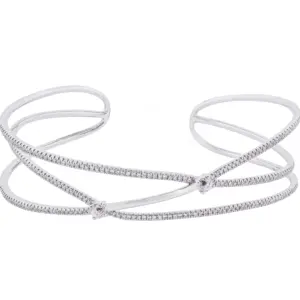 14K 1.04ct Diamond Bangle Bracelet
