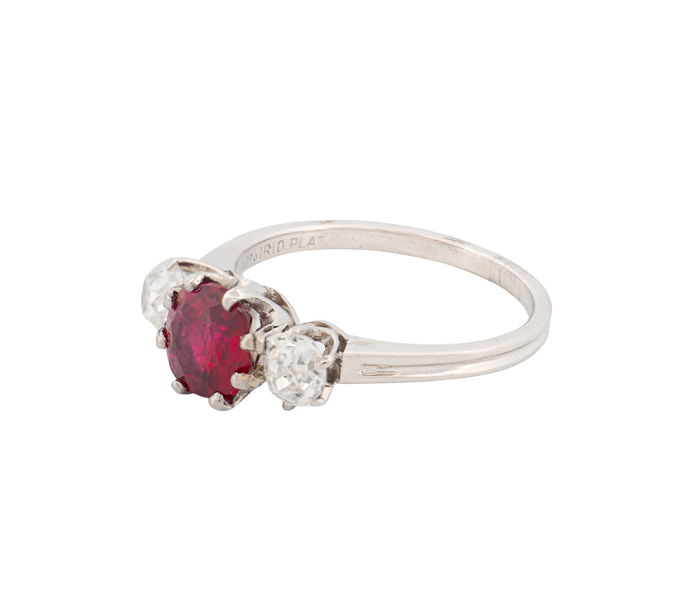 Gemstone Platinum 2.06cttw CTW Round Rubys - Image 5