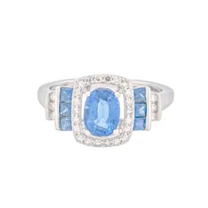 Gemstone 14K 1.65 CTW Oval Sapphires