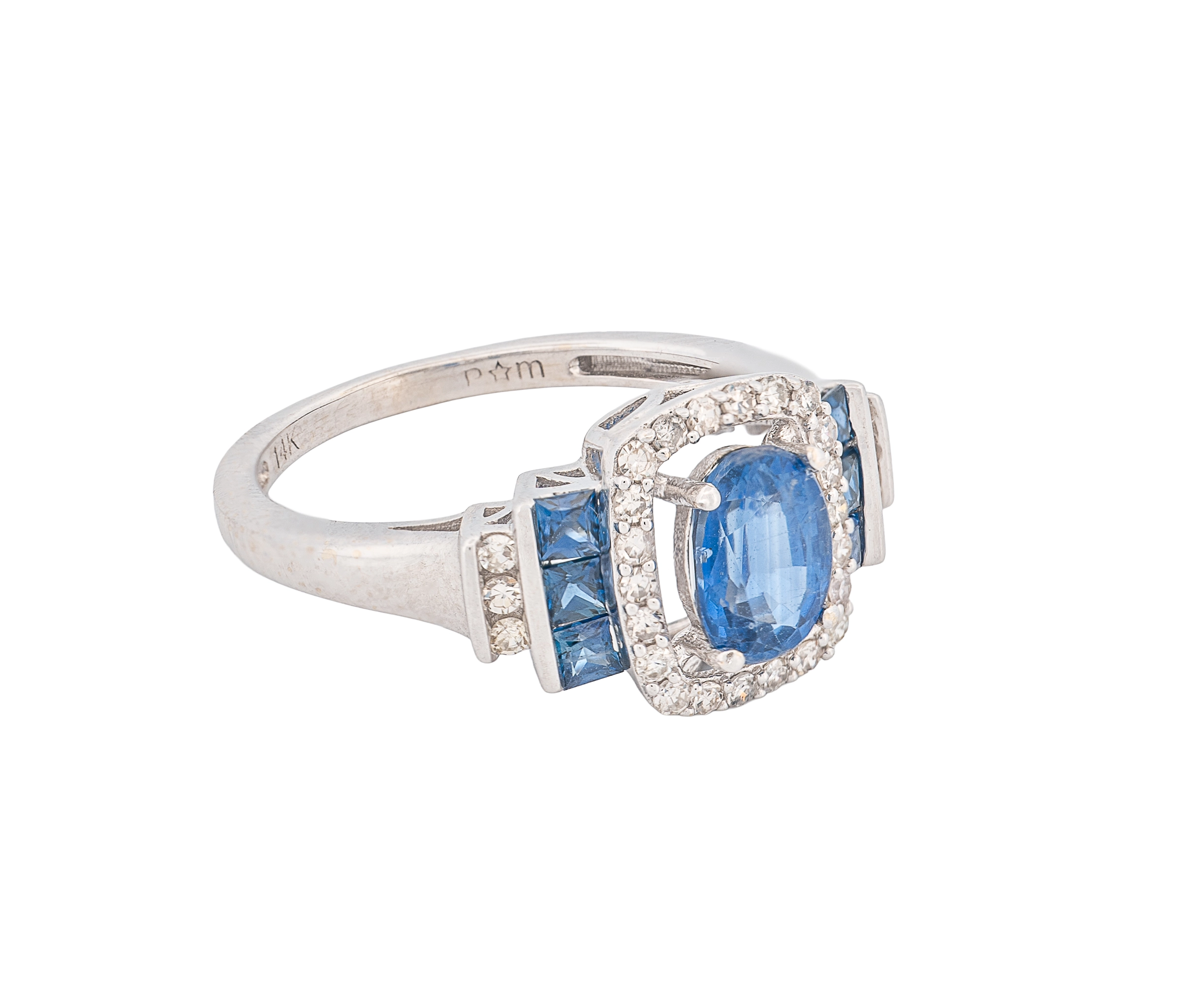 Gemstone 14K 1.65 CTW Oval Sapphires - Image 2