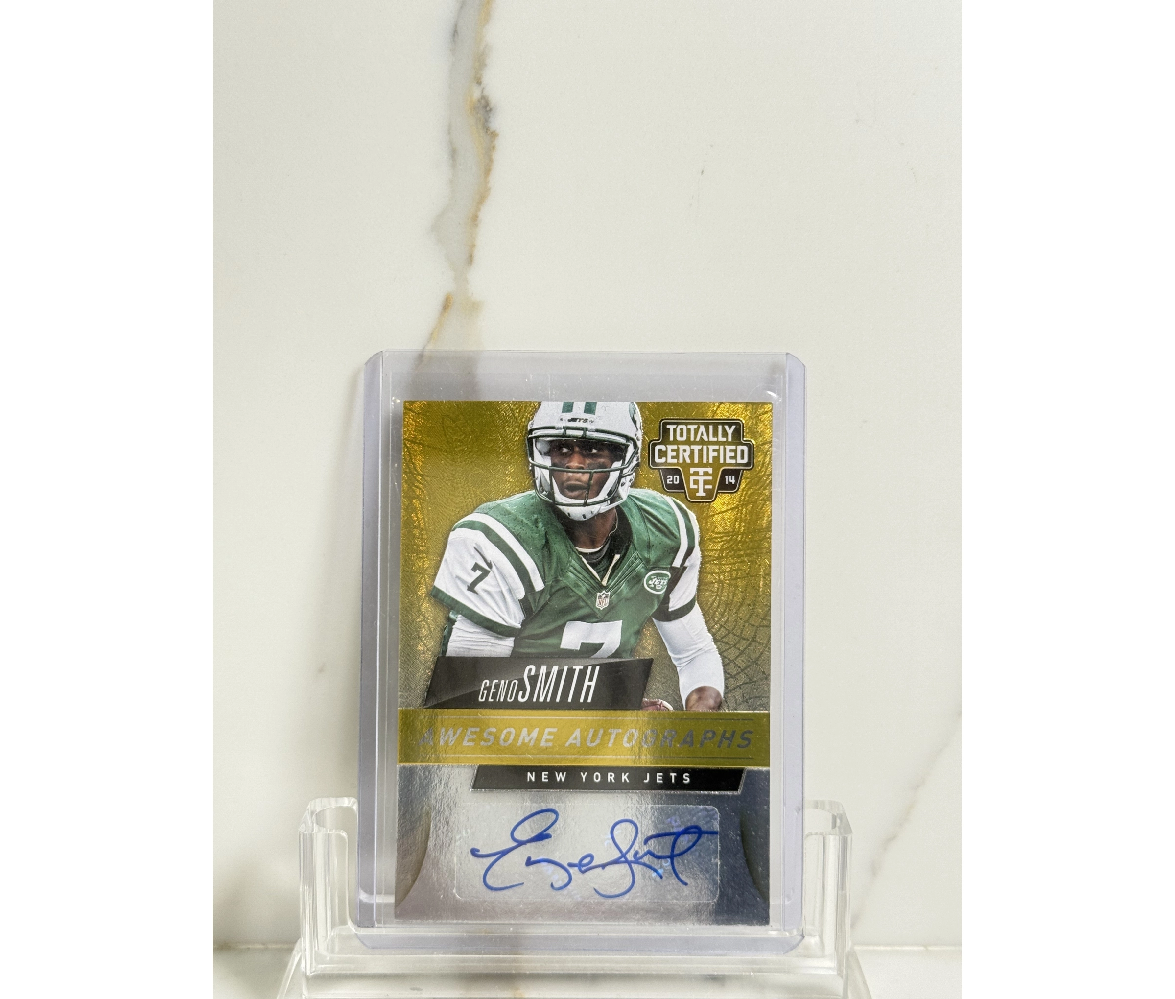 2014 Panini Totally Certified Auto. Geno Smith