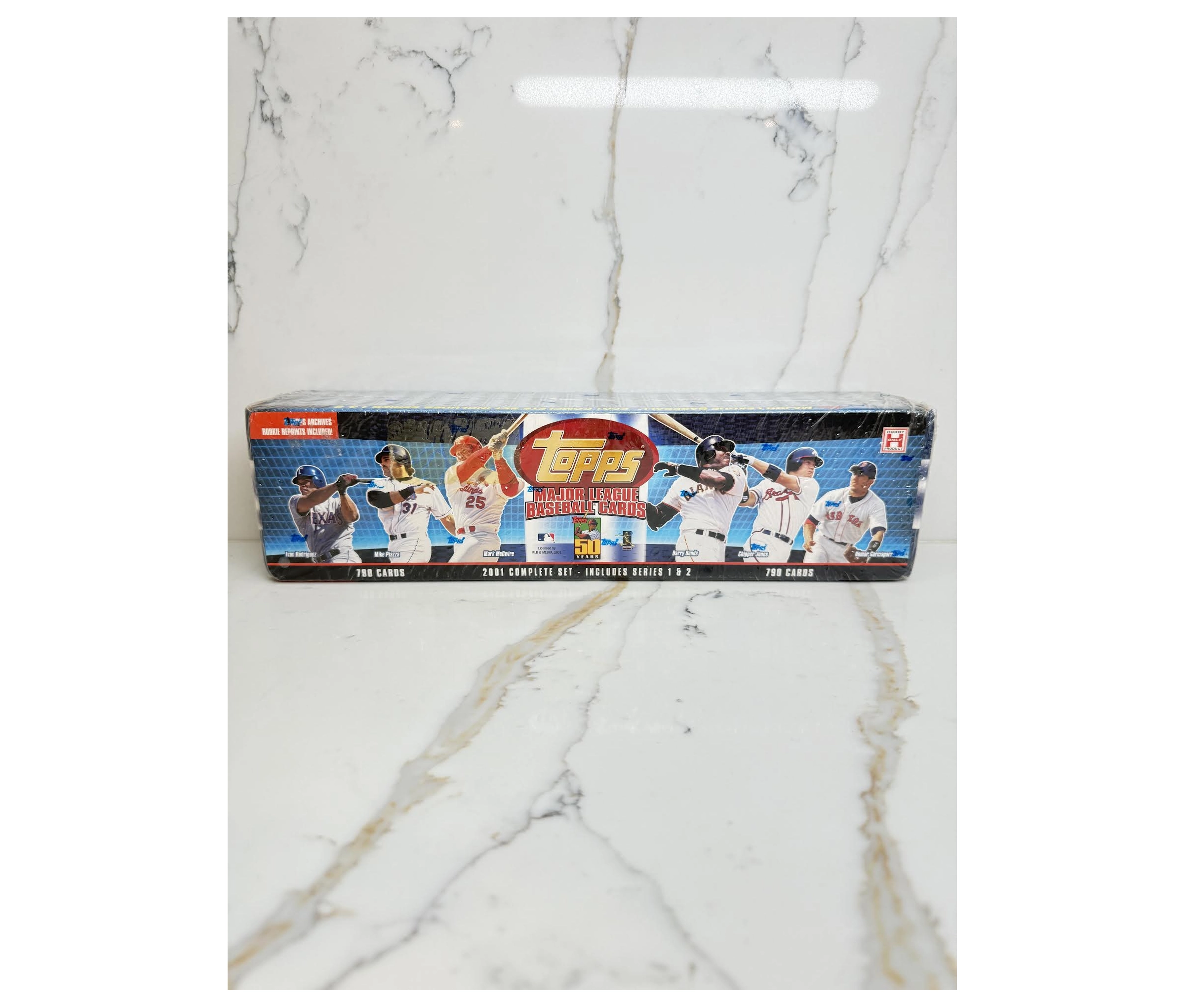 2001 Topps Major League Baseball Cards 50 Years Complete Set