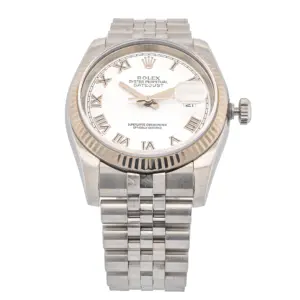 Rolex Datejust White Roman Dial 36mm