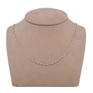 Platinum 2.4cttw. Diamonds By The Yard Necklace